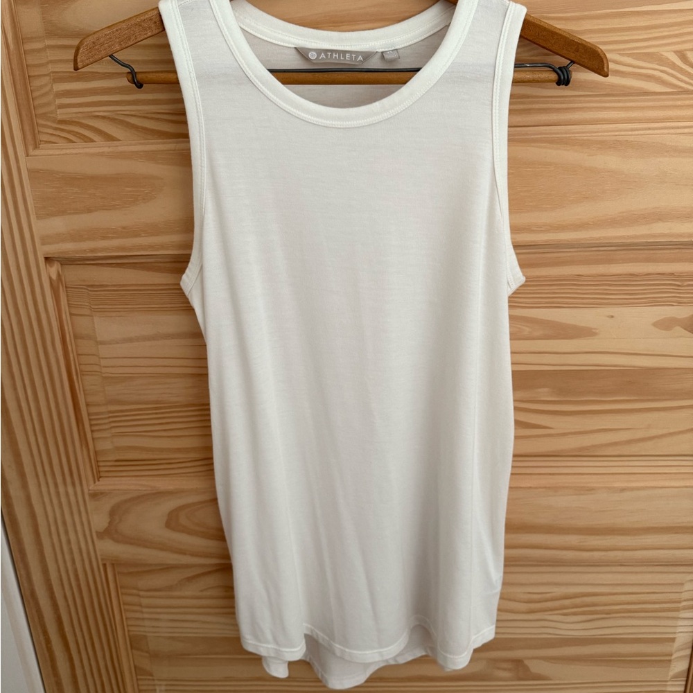 Athleta Cream Tank Top